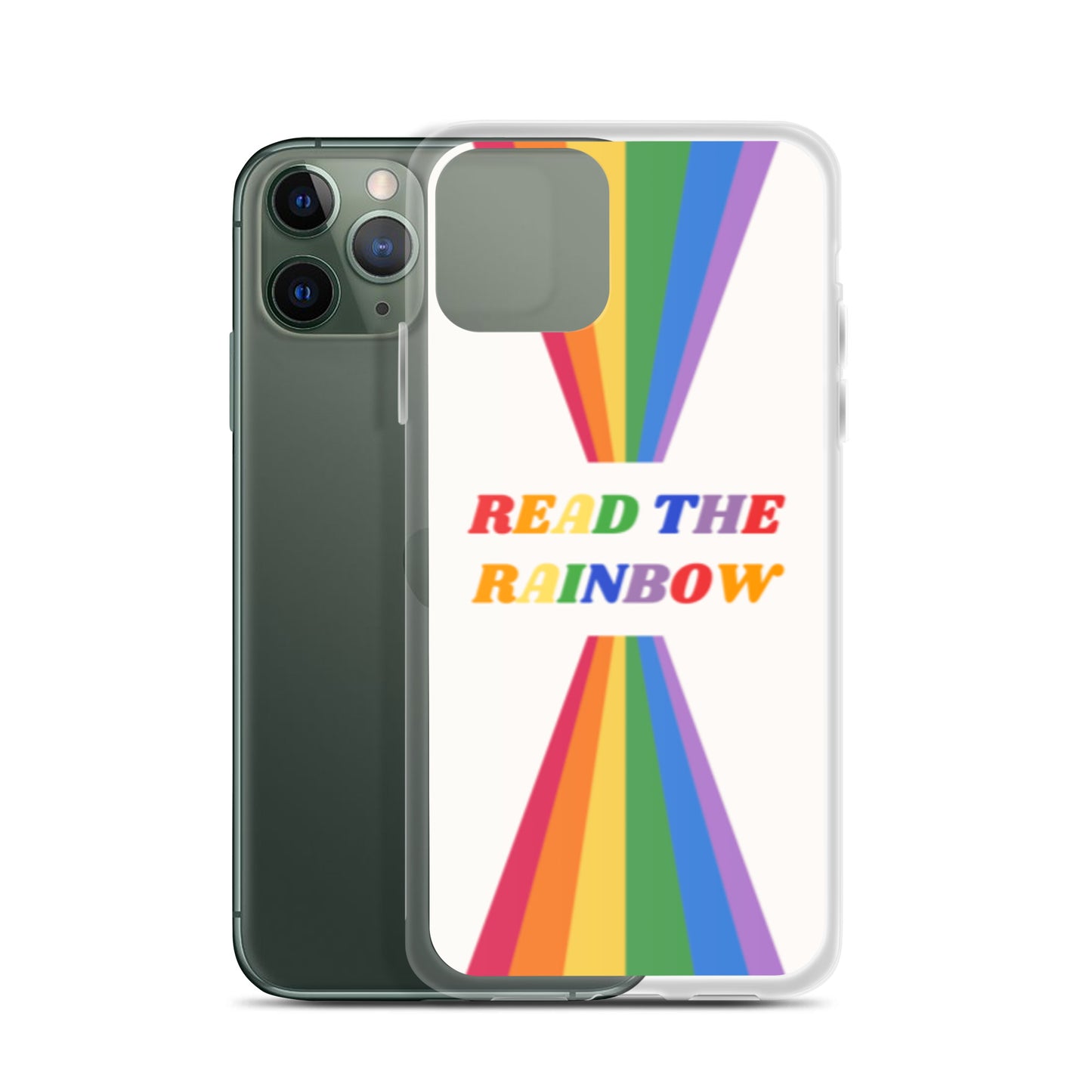 Read the Rainbow Clear Case for iPhone®