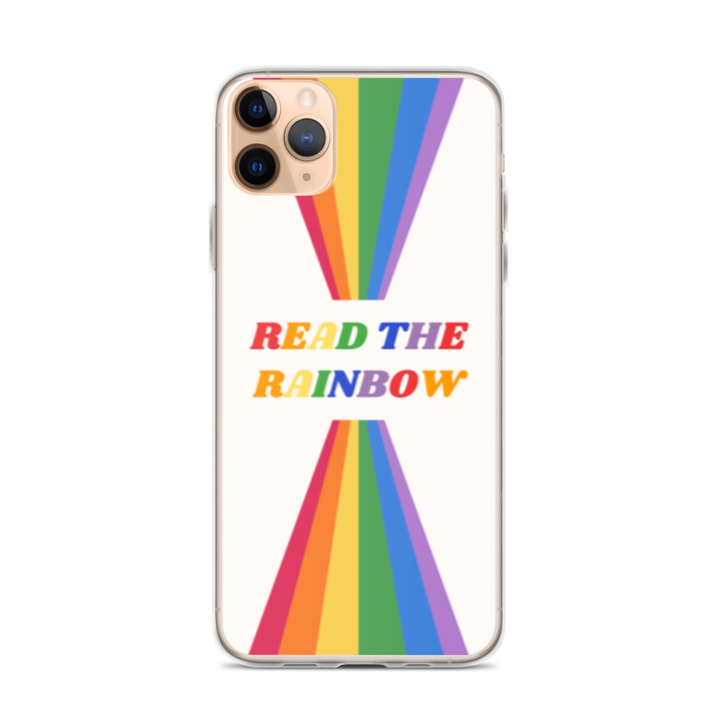 Read the Rainbow Clear Case for iPhone®