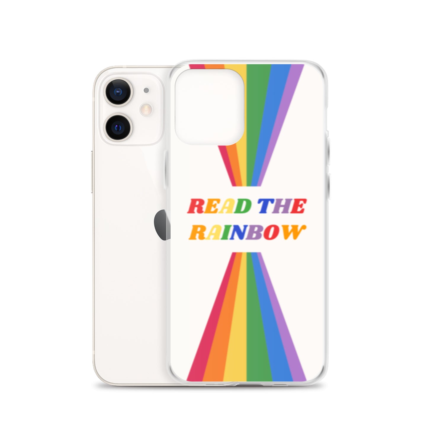 Read the Rainbow Clear Case for iPhone®