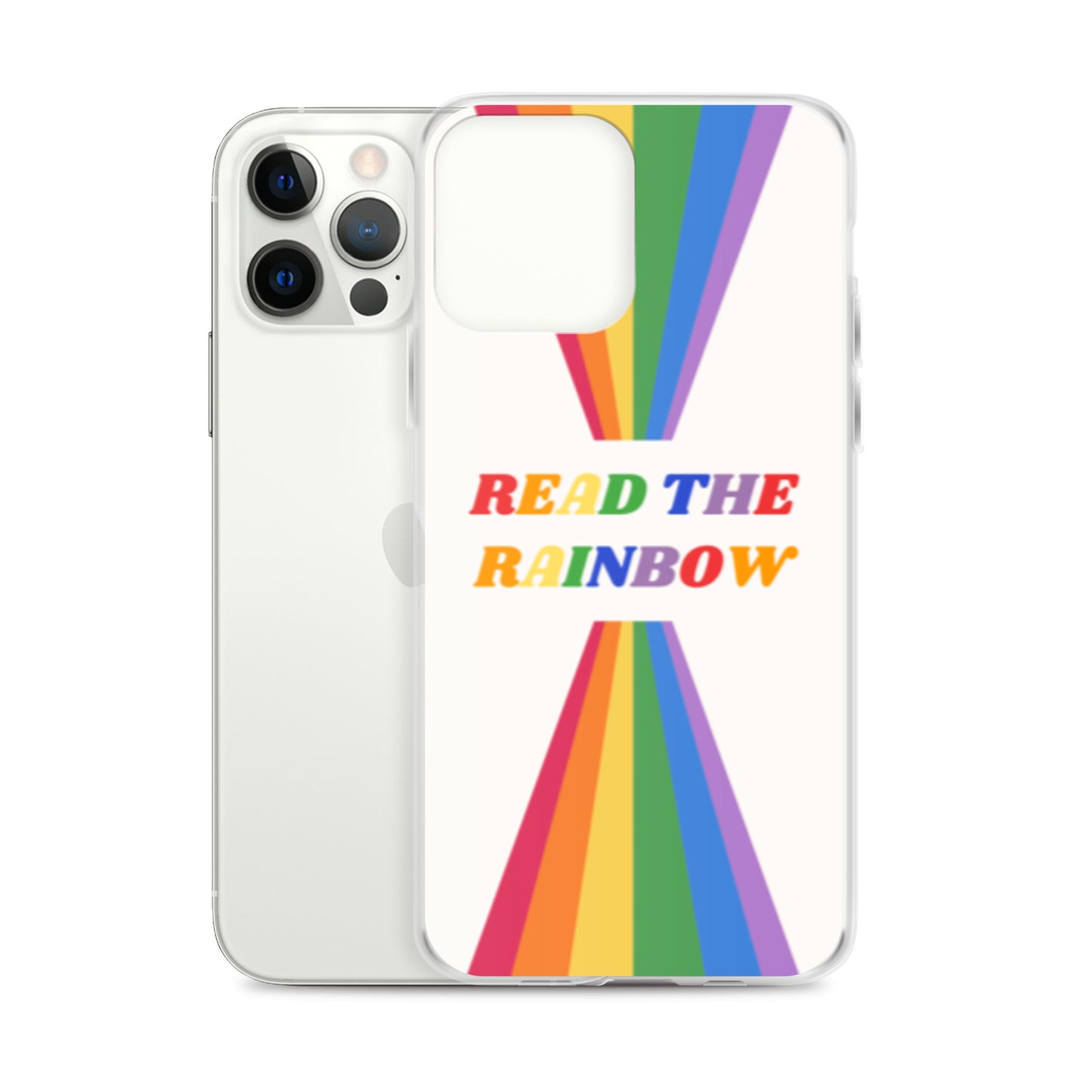 Read the Rainbow Clear Case for iPhone®