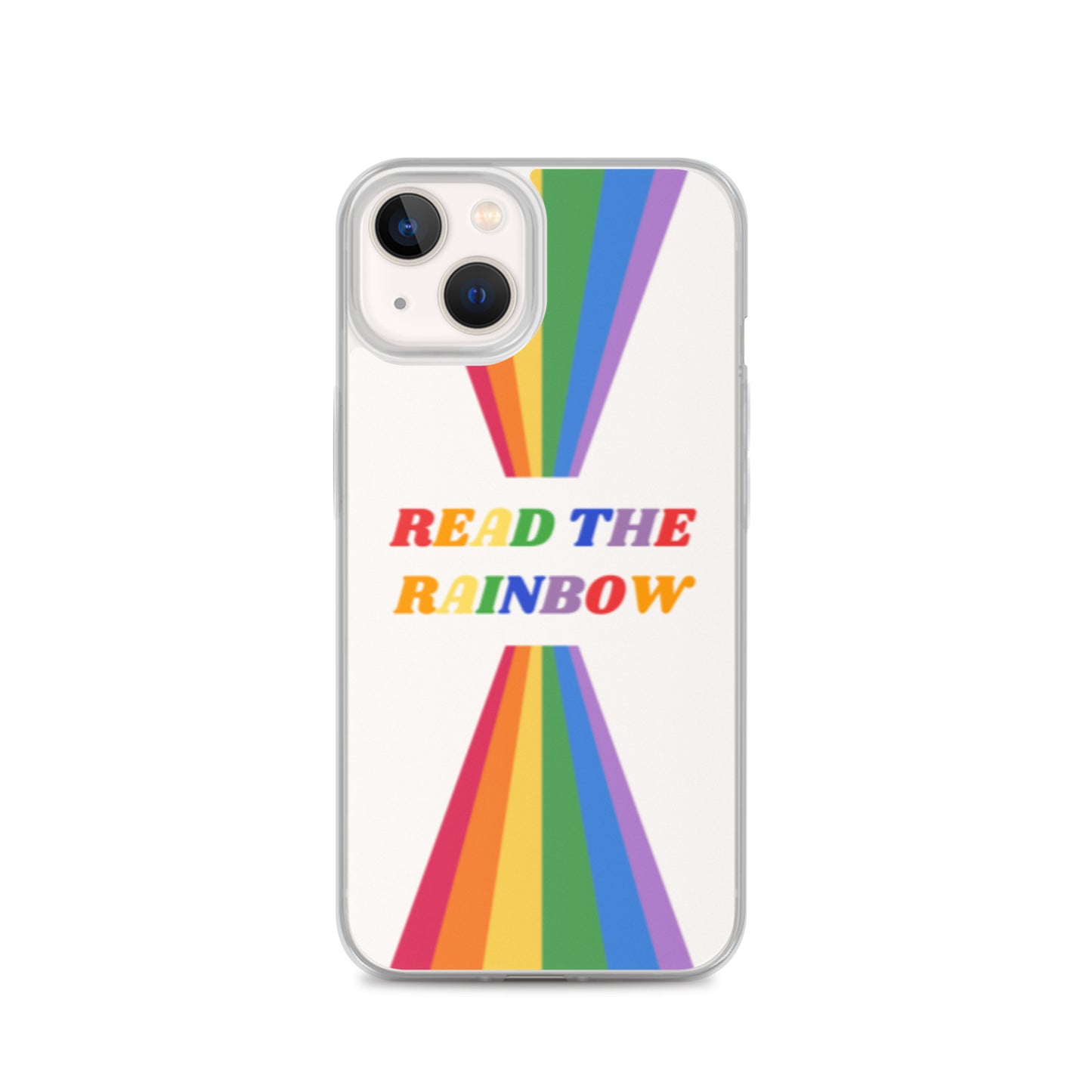 Read the Rainbow Clear Case for iPhone®