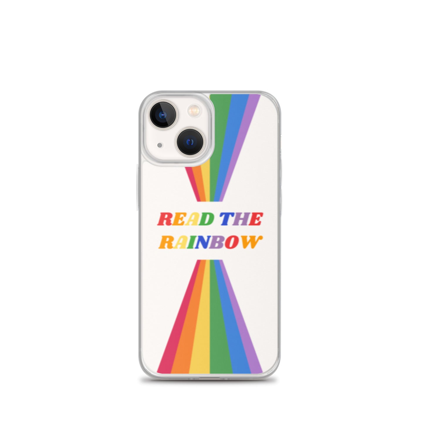 Read the Rainbow Clear Case for iPhone®