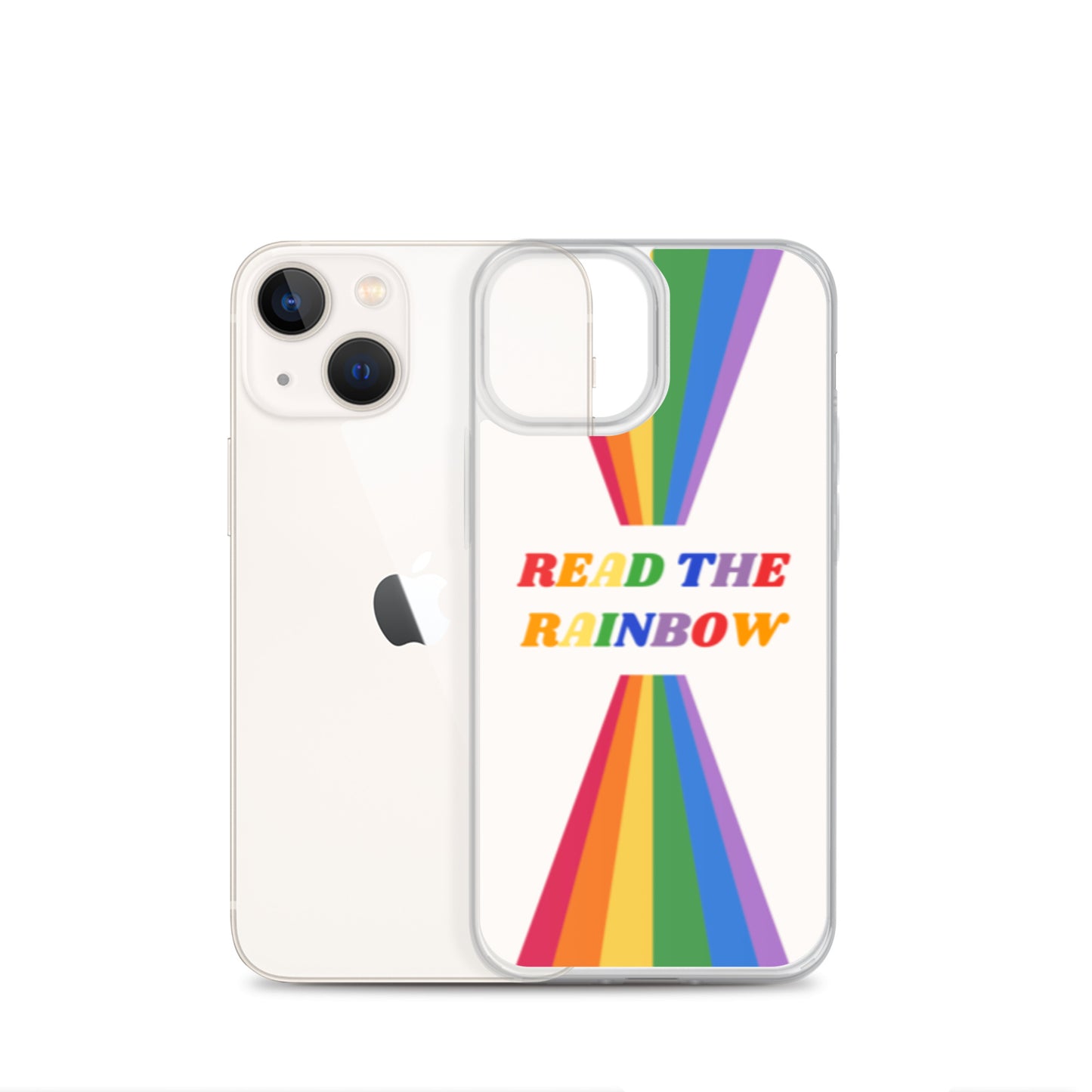 Read the Rainbow Clear Case for iPhone®