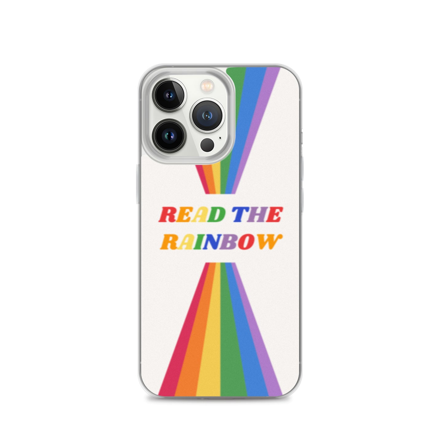 Read the Rainbow Clear Case for iPhone®