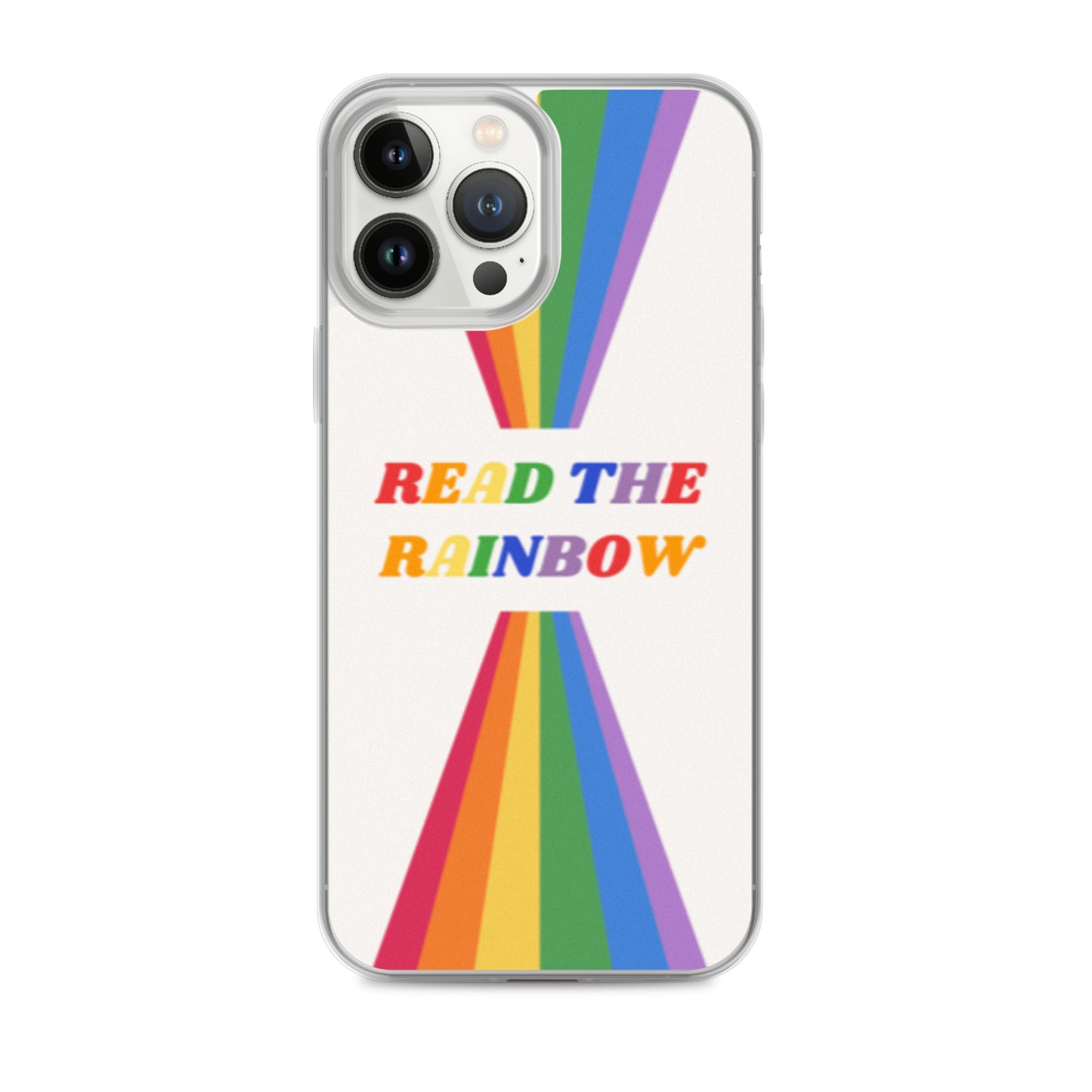 Read the Rainbow Clear Case for iPhone®