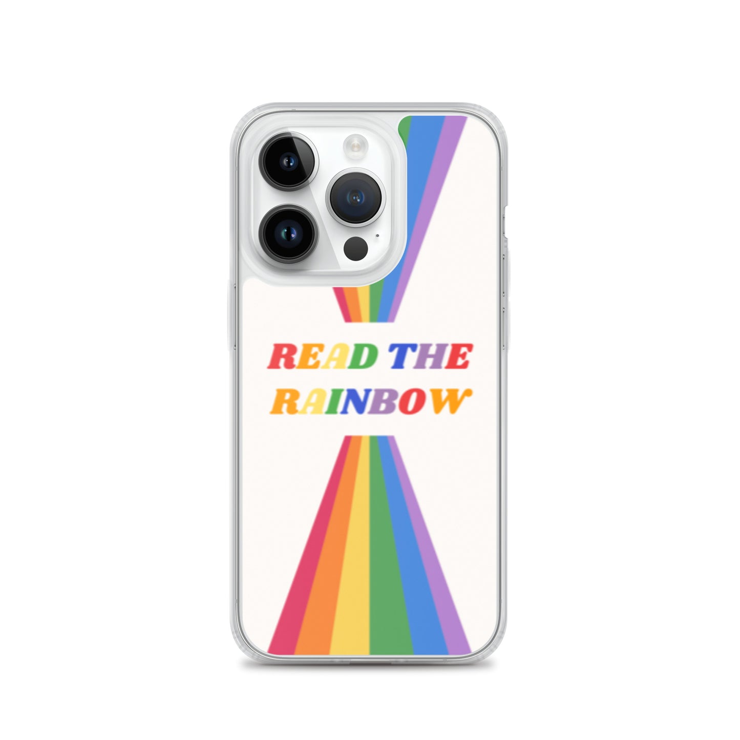 Read the Rainbow Clear Case for iPhone®