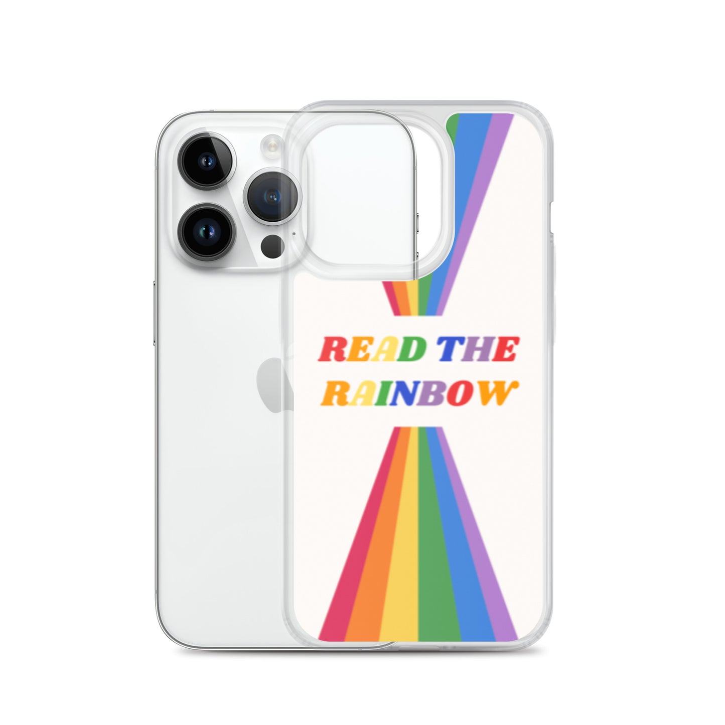 Read the Rainbow Clear Case for iPhone®