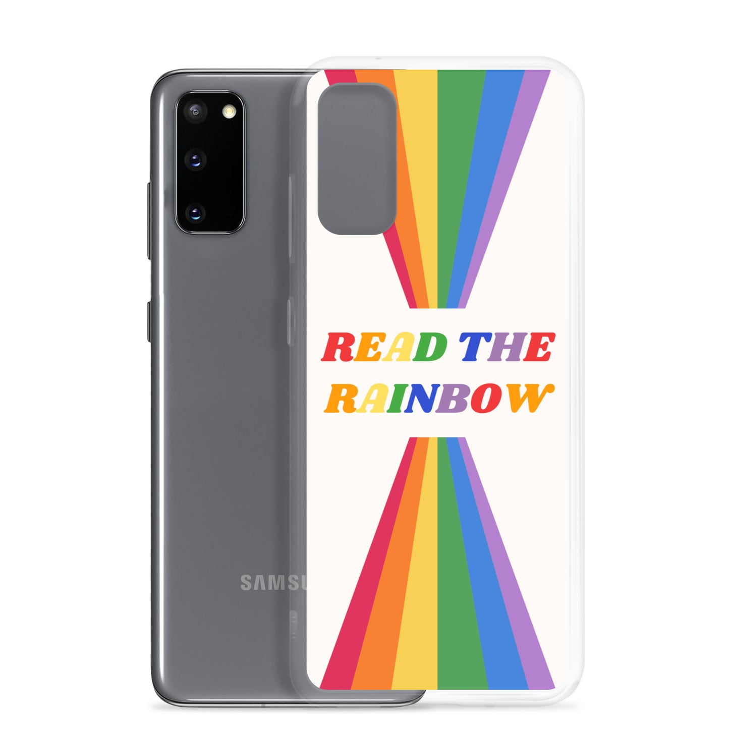 Read the Rainbow Clear Case for Samsung®