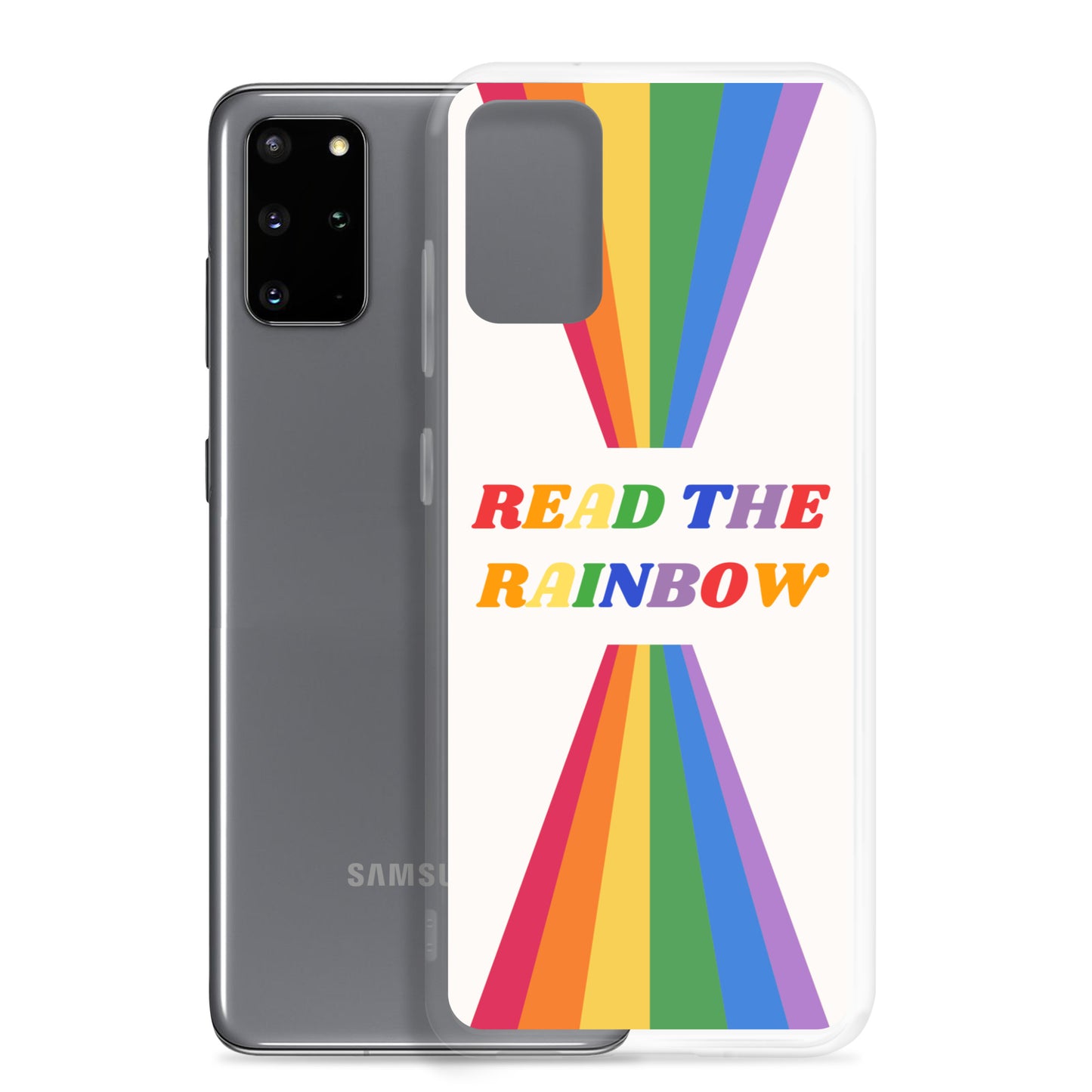 Read the Rainbow Clear Case for Samsung®