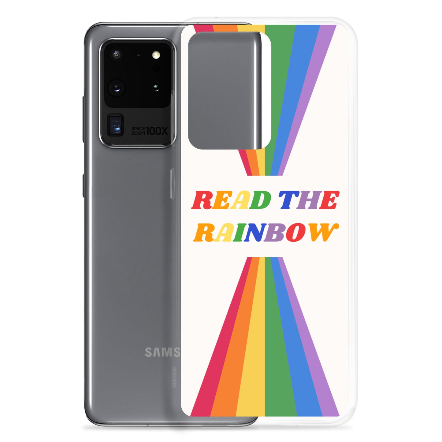 Read the Rainbow Clear Case for Samsung®