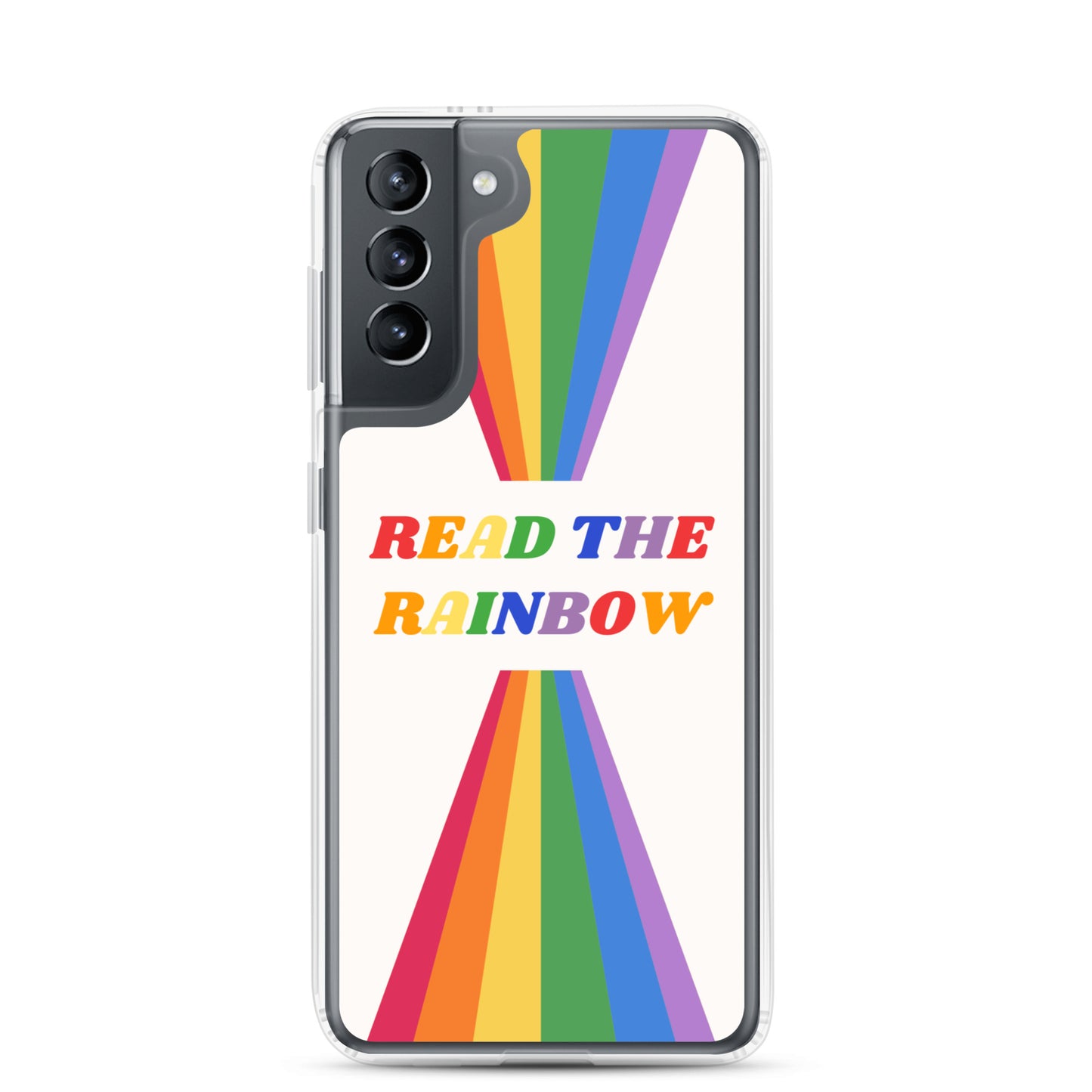 Read the Rainbow Clear Case for Samsung®