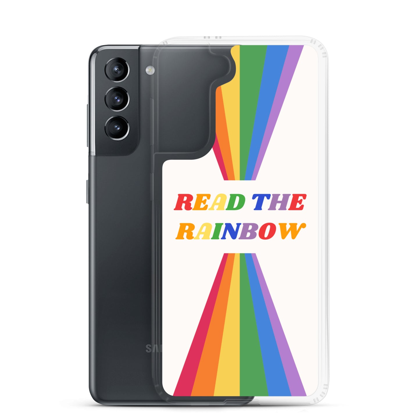 Read the Rainbow Clear Case for Samsung®