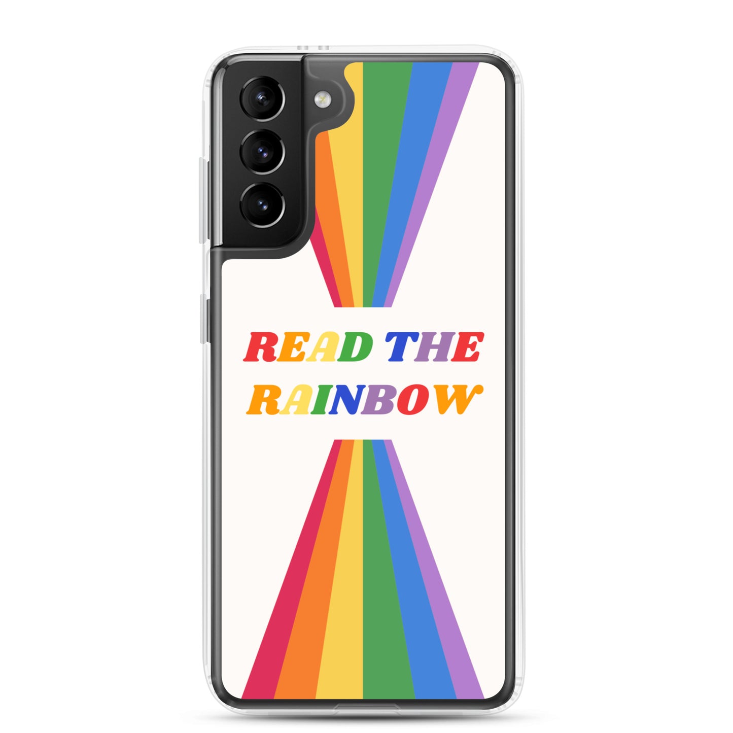 Read the Rainbow Clear Case for Samsung®