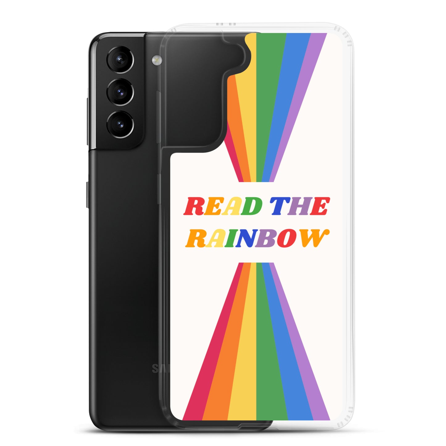 Read the Rainbow Clear Case for Samsung®