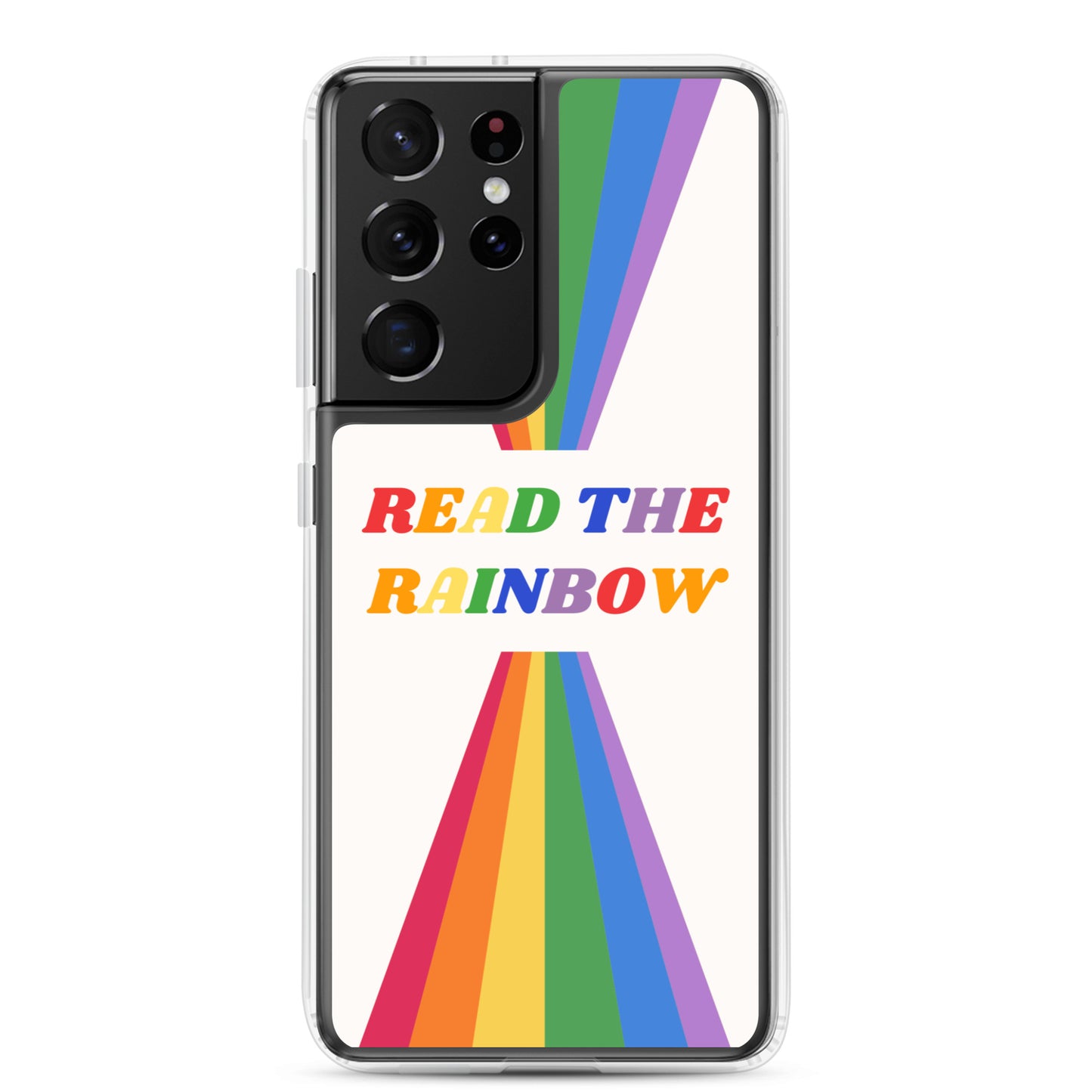 Read the Rainbow Clear Case for Samsung®