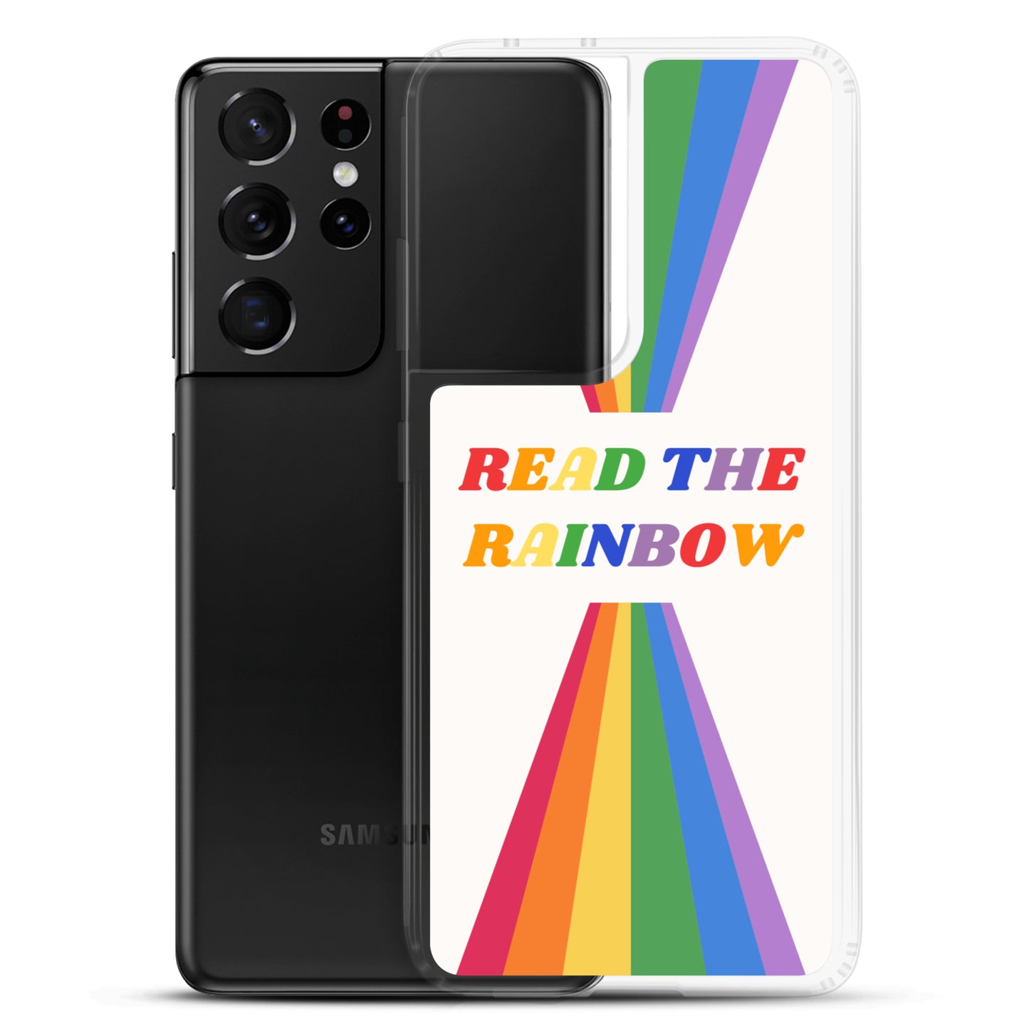 Read the Rainbow Clear Case for Samsung®