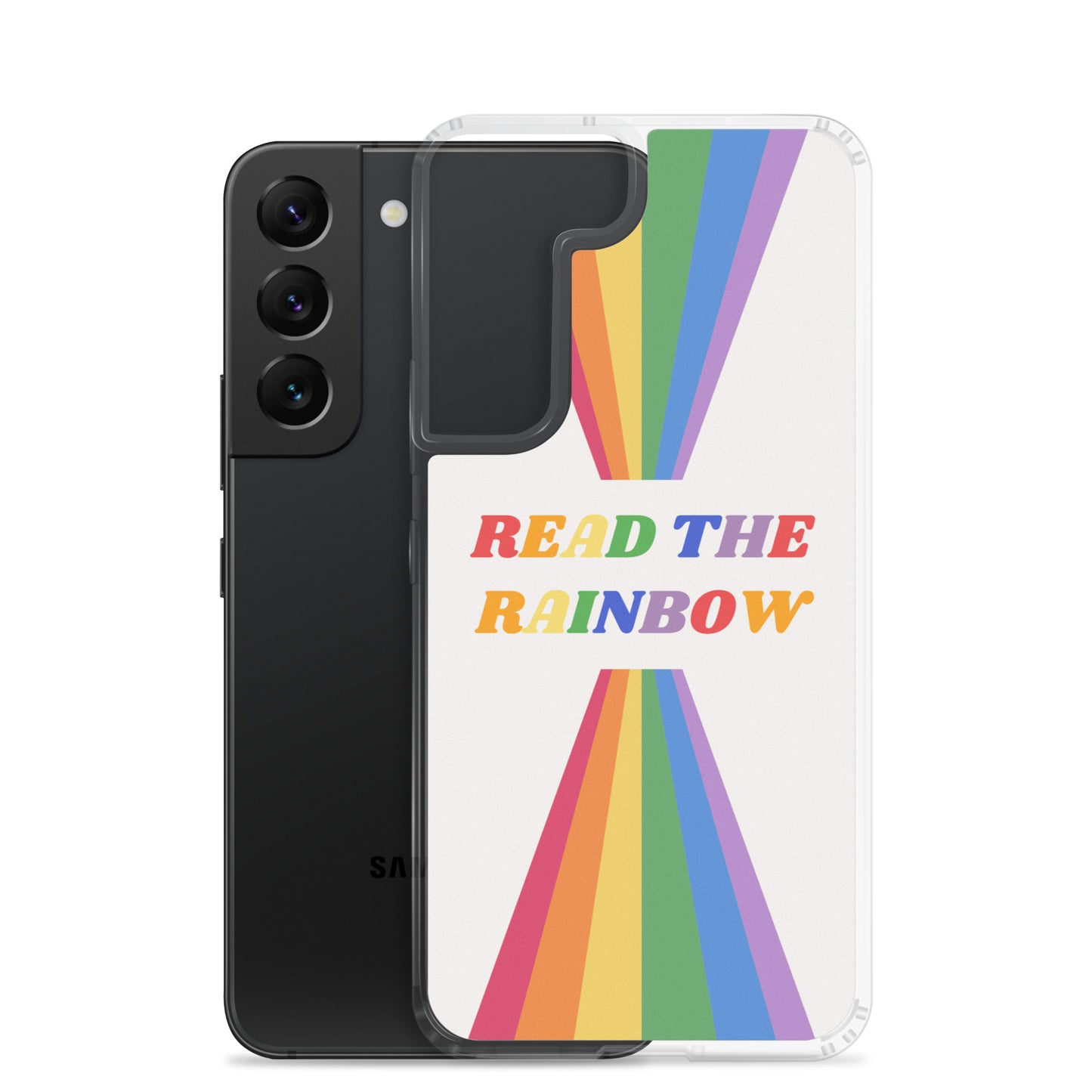 Read the Rainbow Clear Case for Samsung®