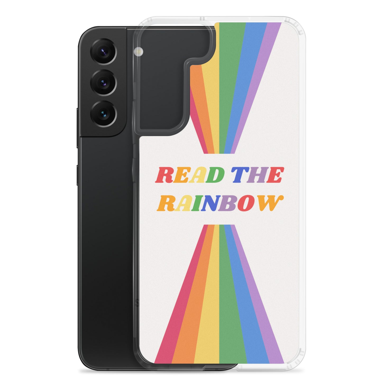 Read the Rainbow Clear Case for Samsung®