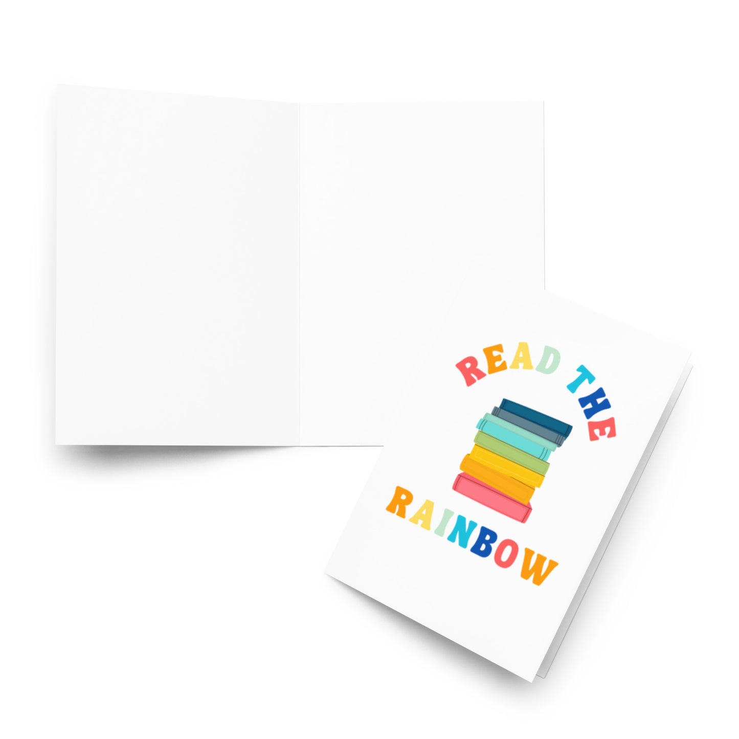 Read the Rainbow Greeting card