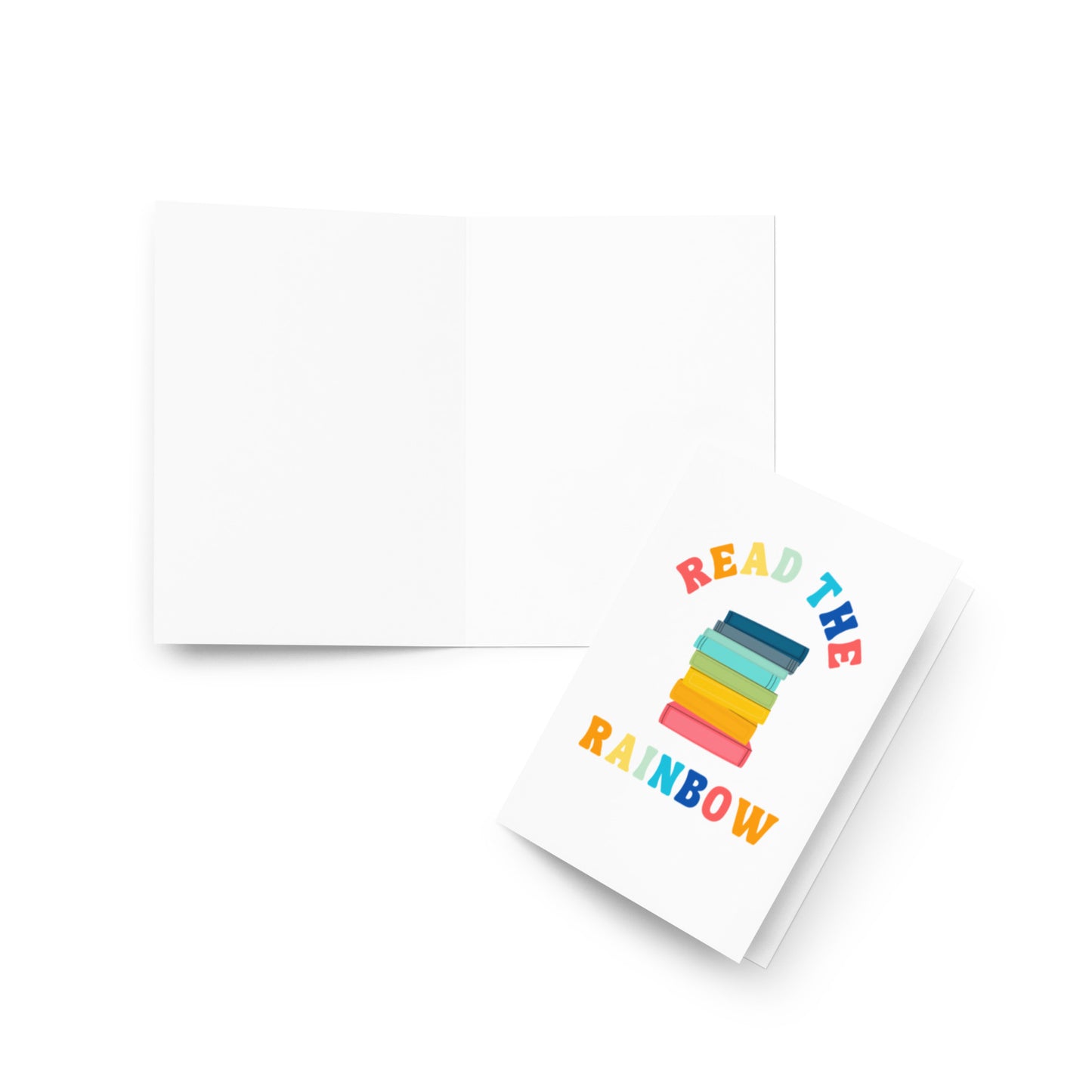 Read the Rainbow Greeting card