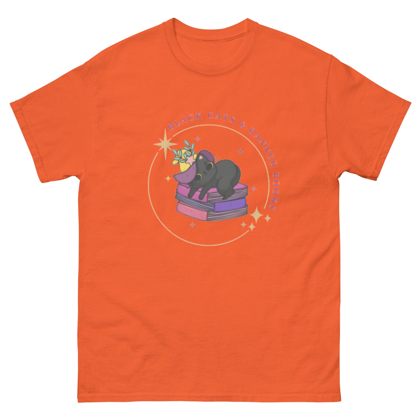 Black Cats & Banned Books Men's Classic Tee