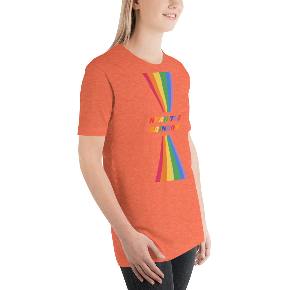 Read The Rainbow (Words) Unisex T-Shirt