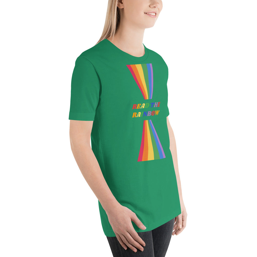 Read The Rainbow (Words) Unisex T-Shirt