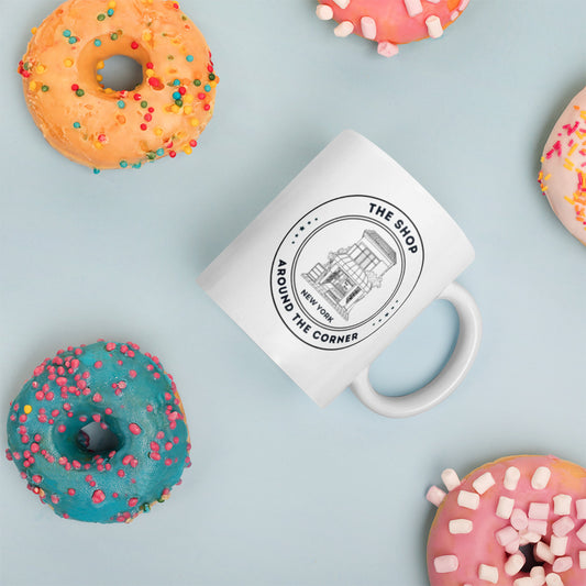 The Shop Around the Corner White Glossy Mug