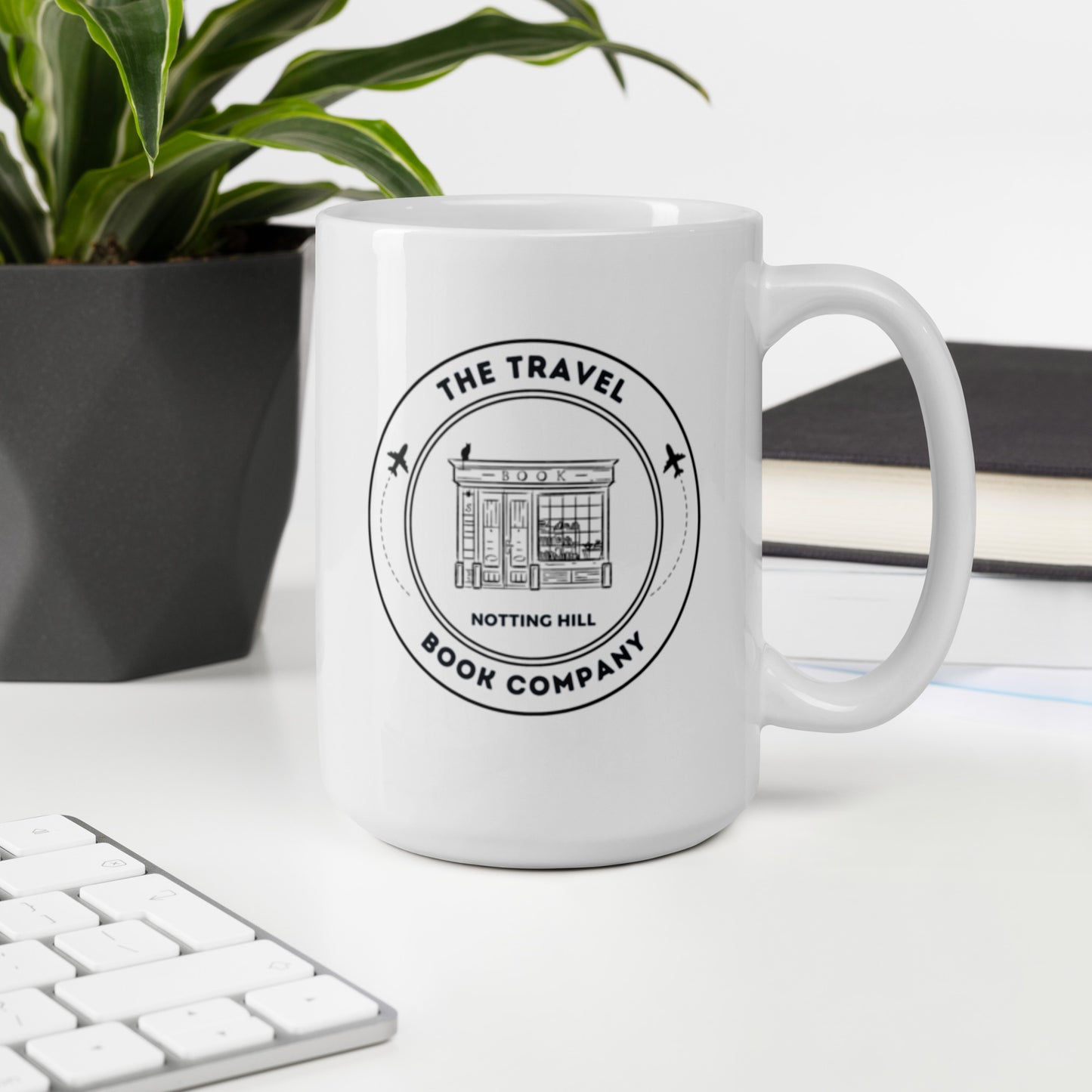 The Travel Book Company White Glossy Mug