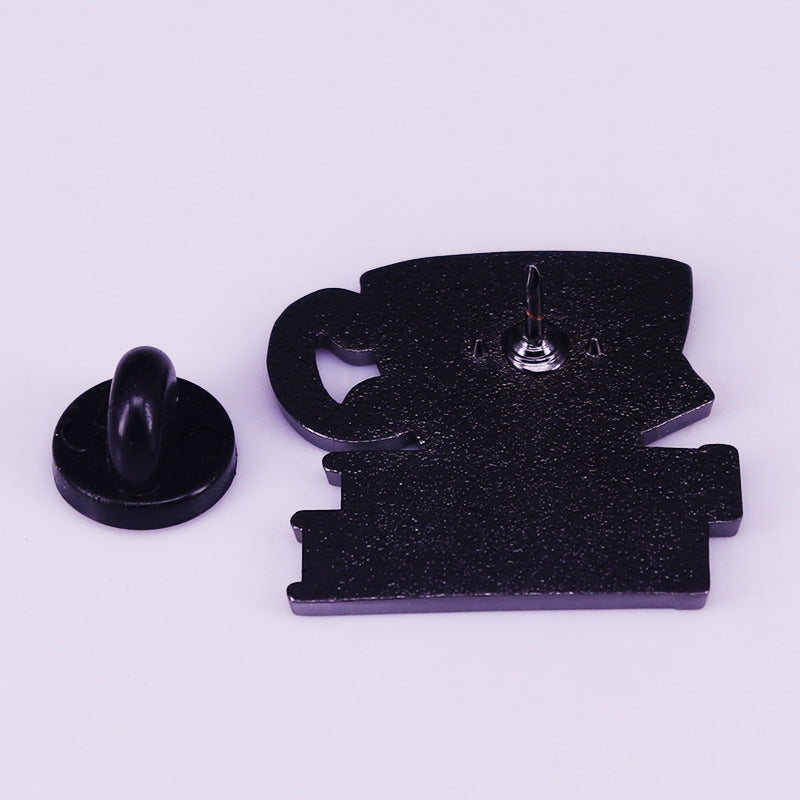 Tea And Book Pin - The Spinster Librarian Shop