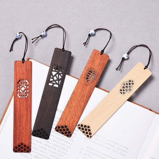 Bookmark-Hollow Mahogany (various styles) - The Spinster Librarian Shop