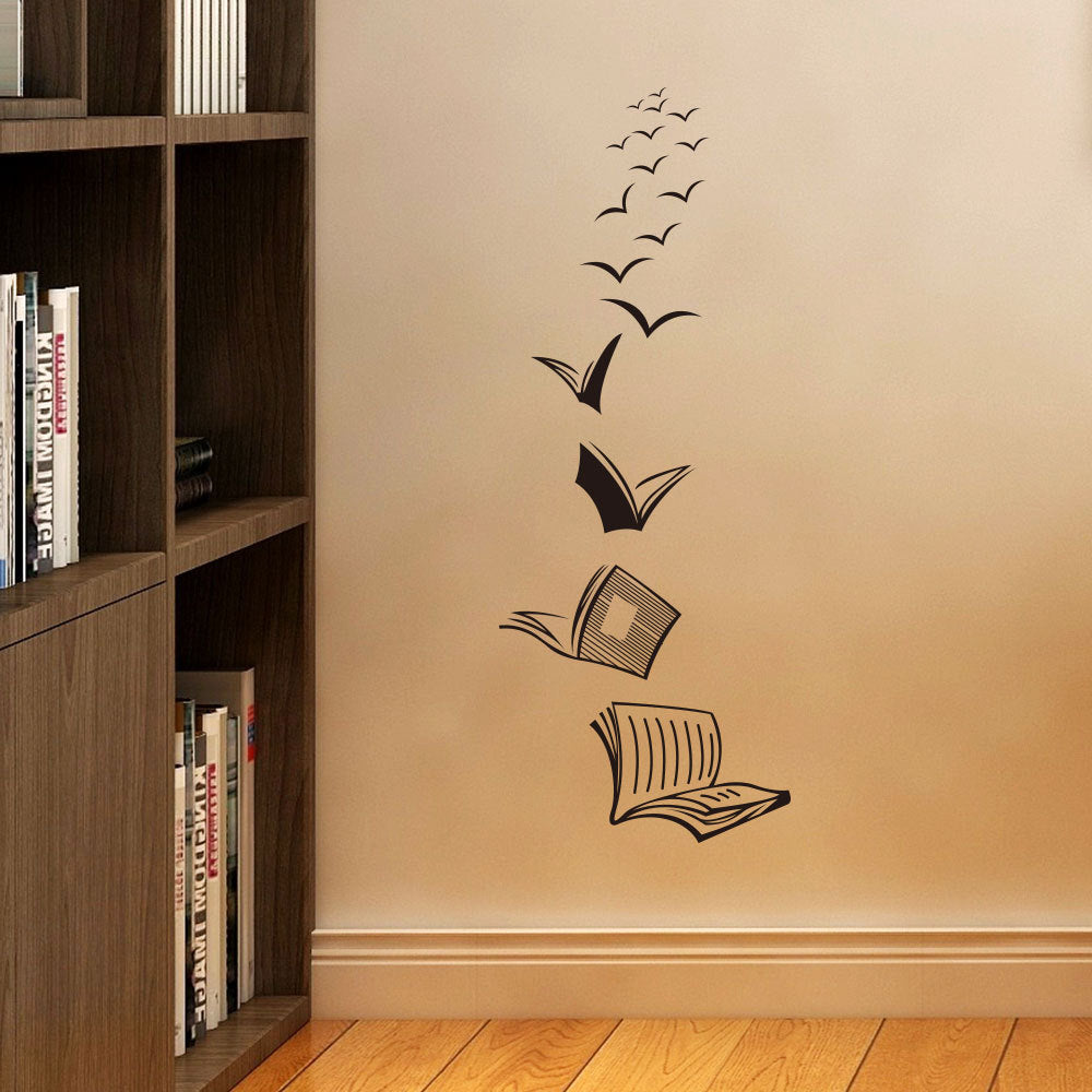Book Wall Sticker - The Spinster Librarian Shop