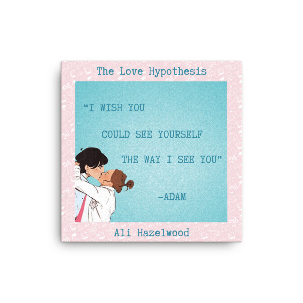 The Love Hypothesis Canvas - The Spinster Librarian Shop
