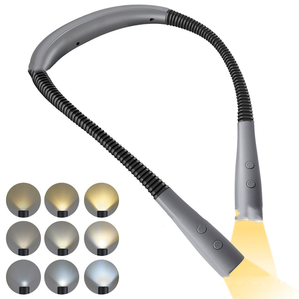 LED Neck Reading Light w/USB Charging - The Spinster Librarian Shop
