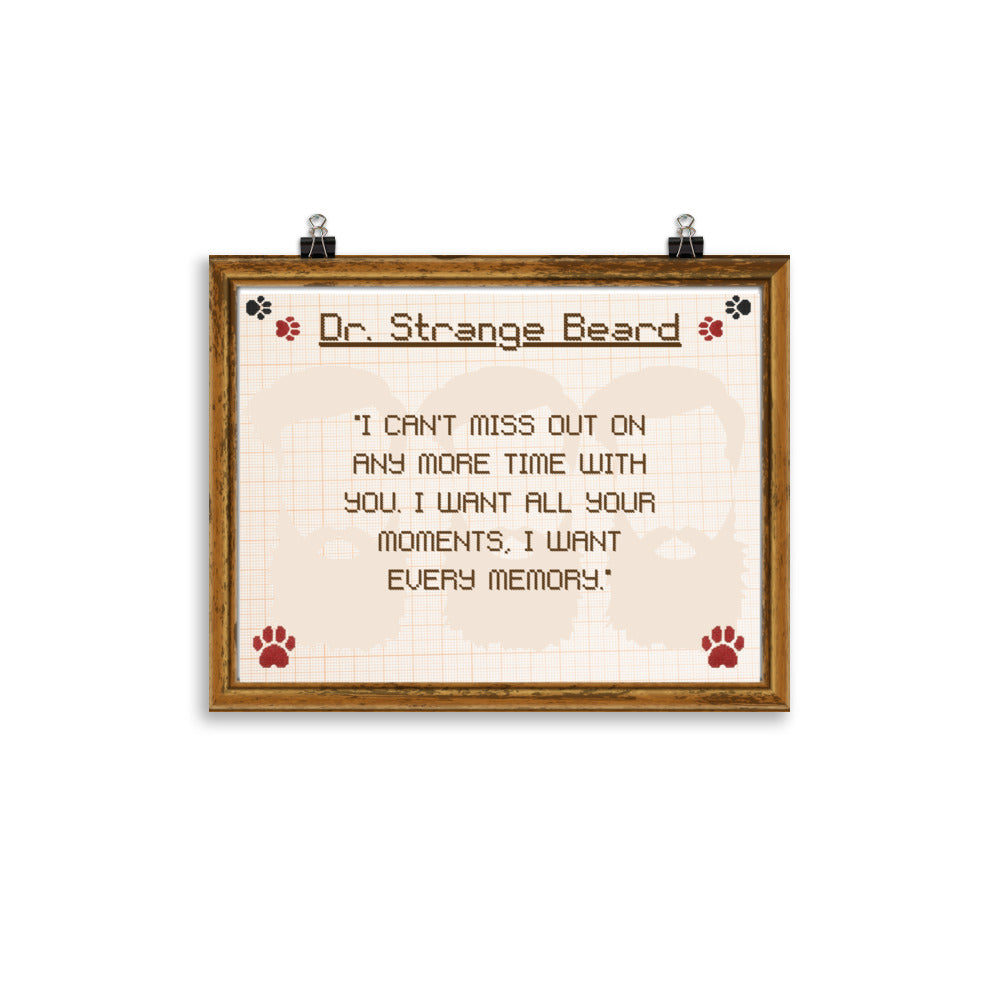 Winston Brothers: Dr. Strange Beard Poster - The Spinster Librarian Shop