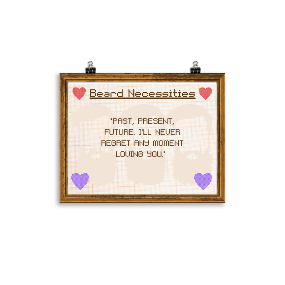 Winston Brothers: Beard Necessities Poster - The Spinster Librarian Shop