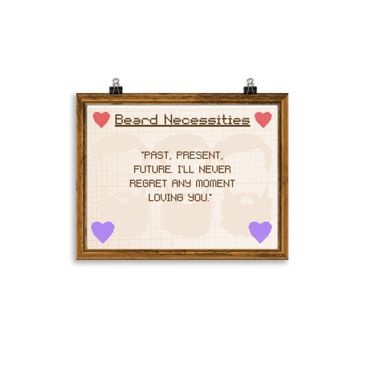 Winston Brothers: Beard Necessities Poster - The Spinster Librarian Shop