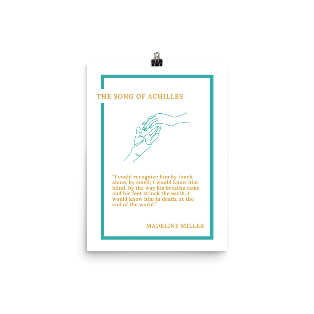 The Song of Achilles Poster 12" x 16" - The Spinster Librarian Shop
