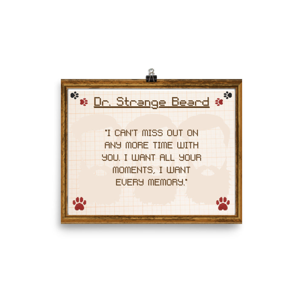 Winston Brothers: Dr. Strange Beard Poster - The Spinster Librarian Shop