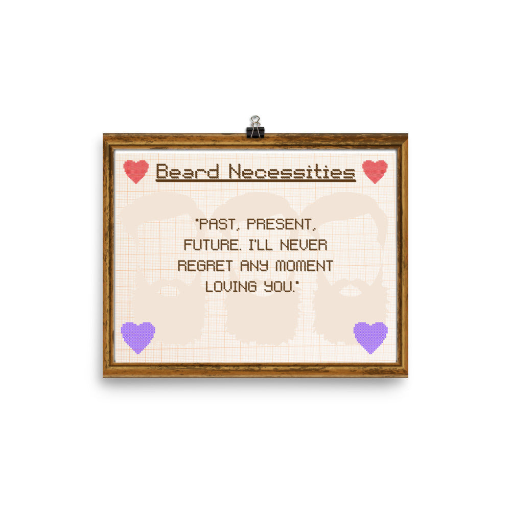 Winston Brothers: Beard Necessities Poster - The Spinster Librarian Shop