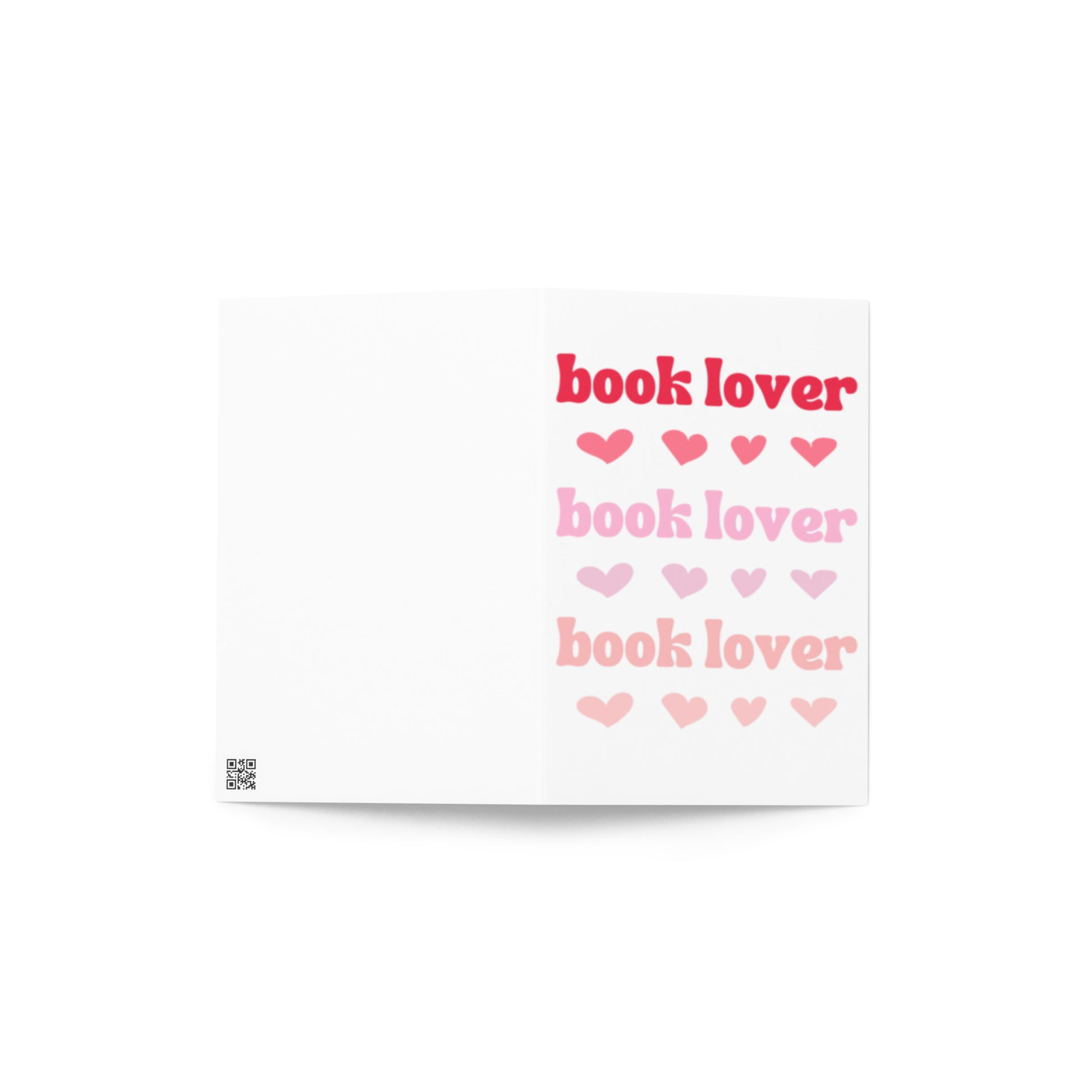 Book Lover Greeting Card - The Spinster Librarian Shop