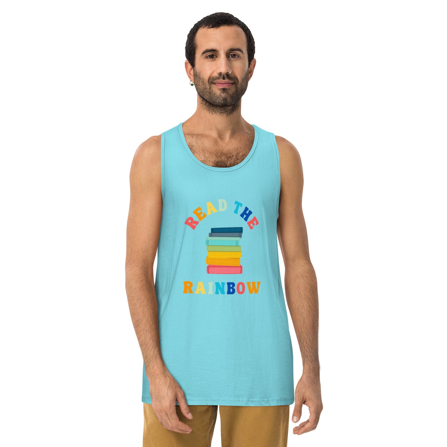Read The Rainbow Men’s Premium Tank Top
