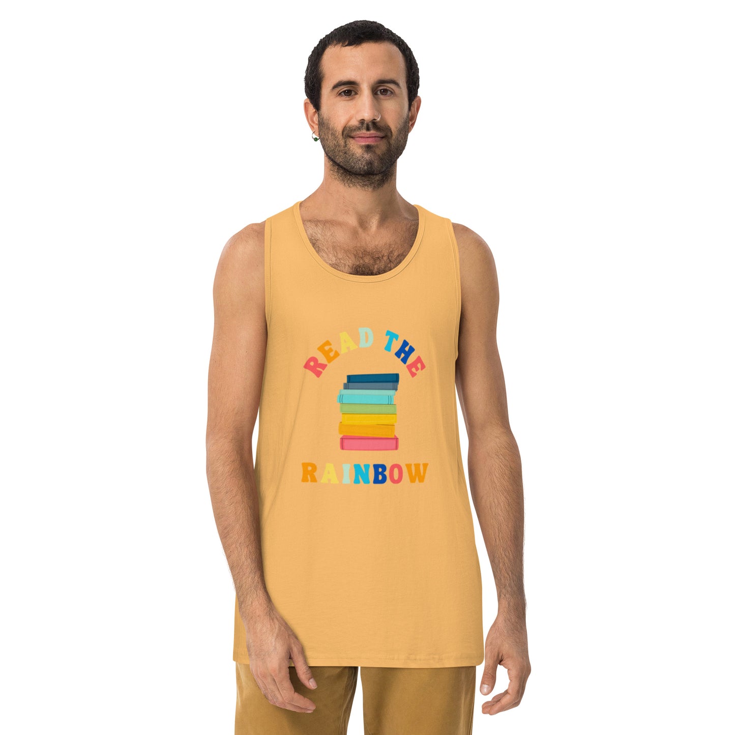Read The Rainbow Men’s Premium Tank Top