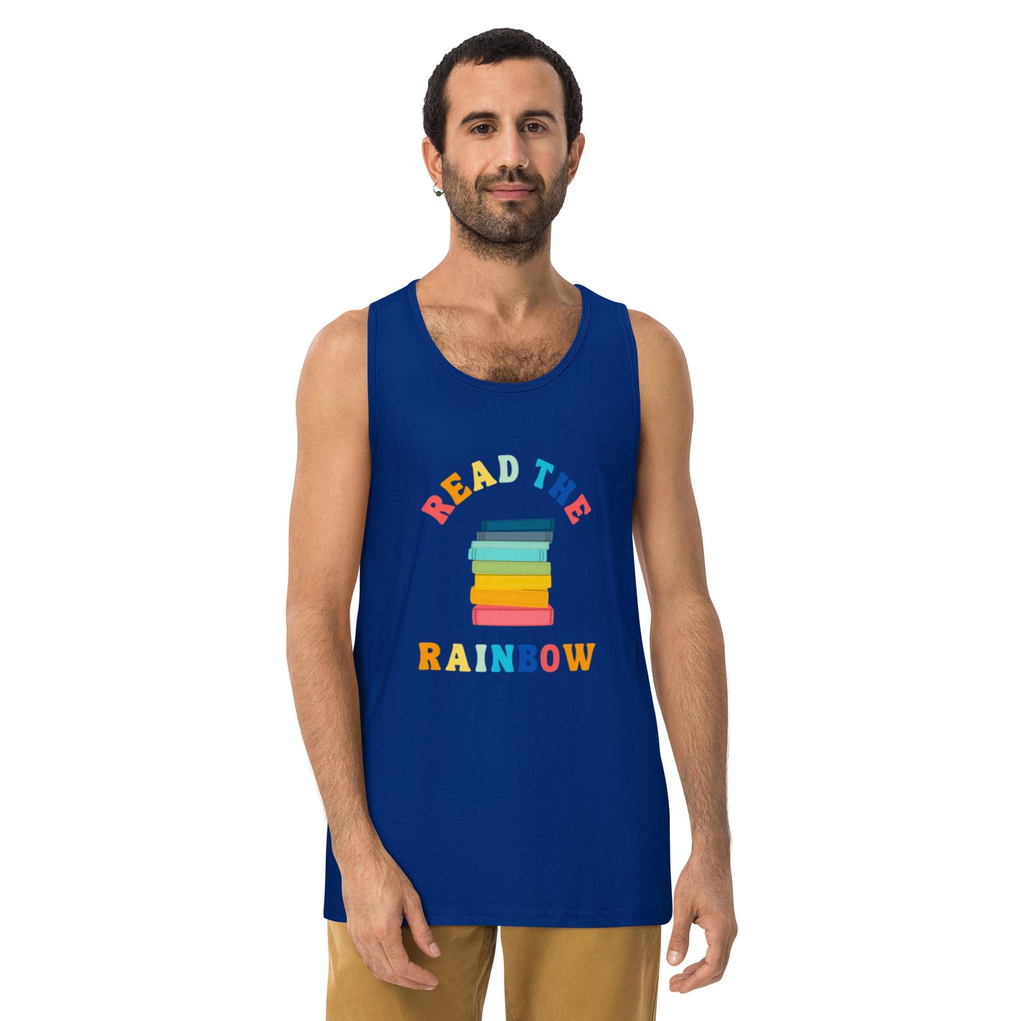Read The Rainbow Men’s Premium Tank Top