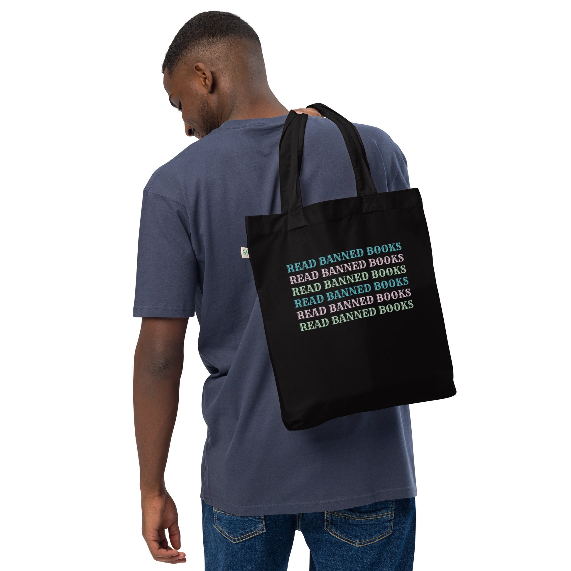 Read Banned Books Organic Fashion Tote Bag - The Spinster Librarian Shop