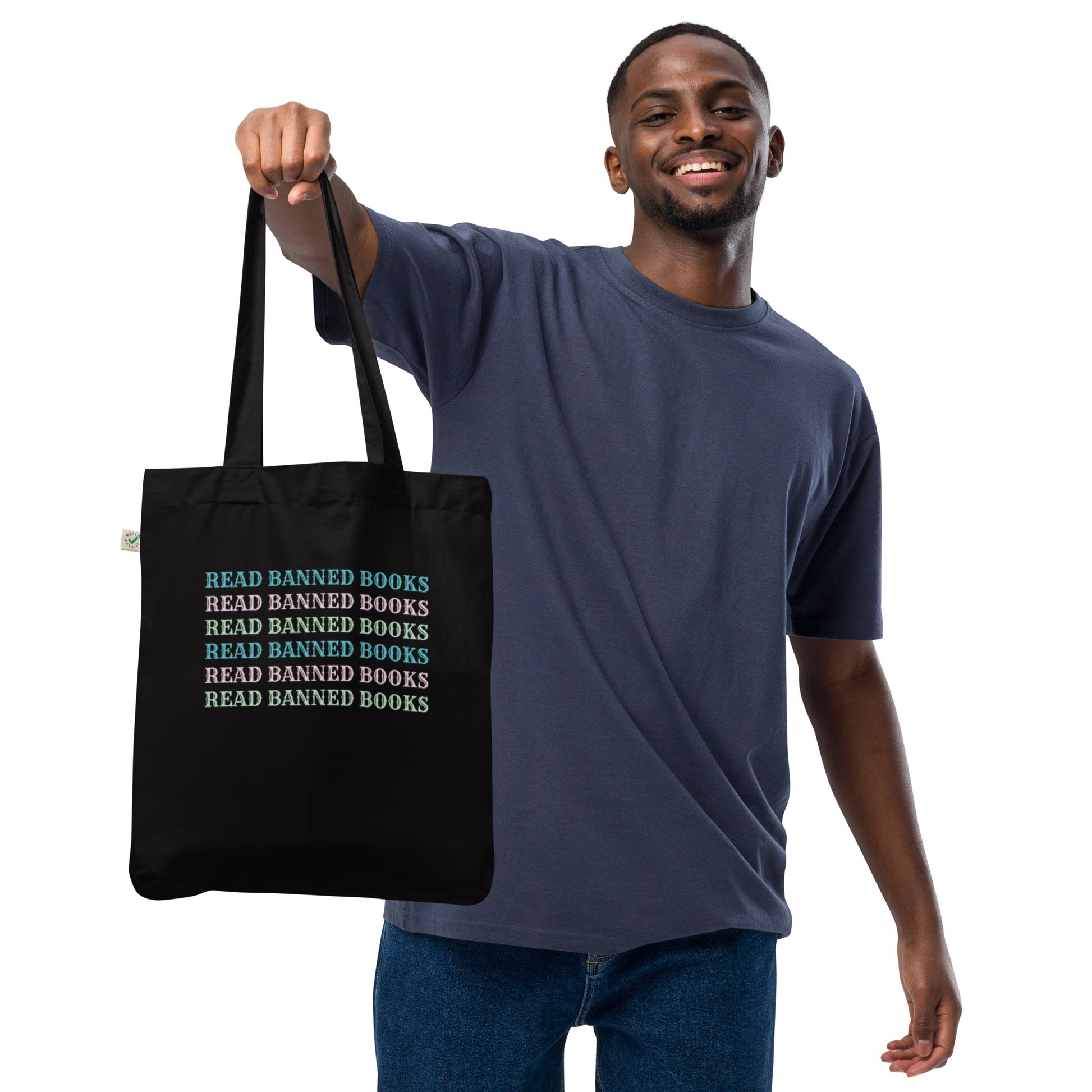 Read Banned Books Organic Fashion Tote Bag - The Spinster Librarian Shop