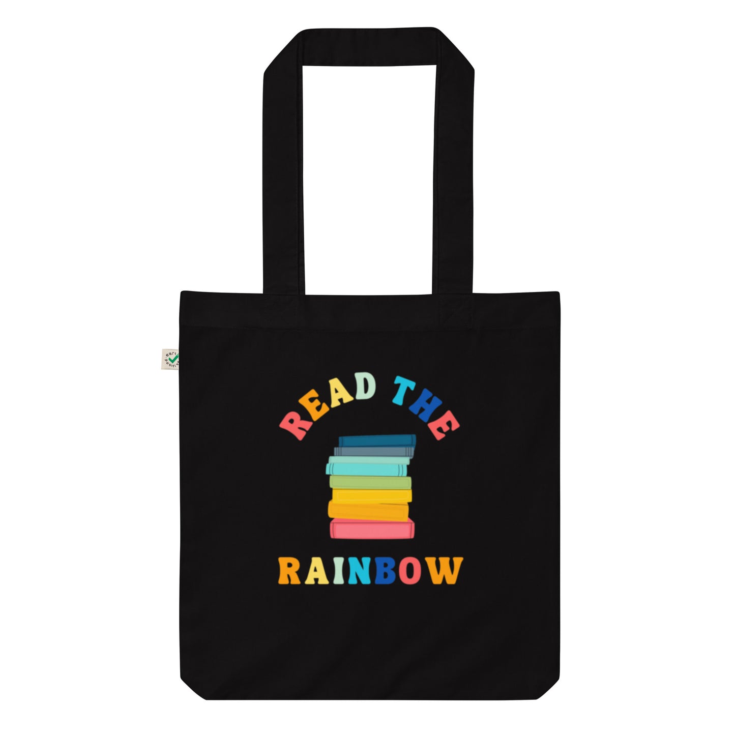 Read The Rainbow Organic Tote Bag