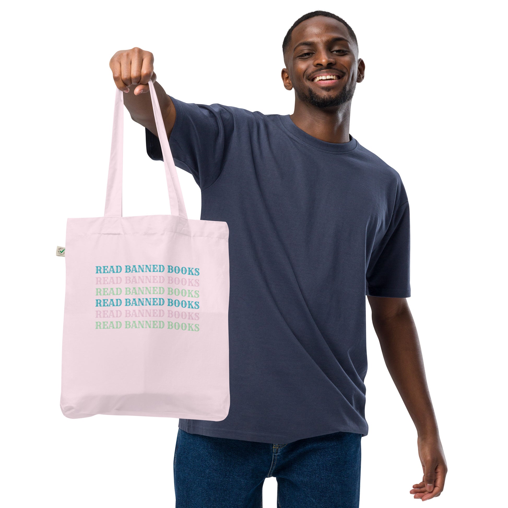 Read Banned Books Organic Fashion Tote Bag - The Spinster Librarian Shop