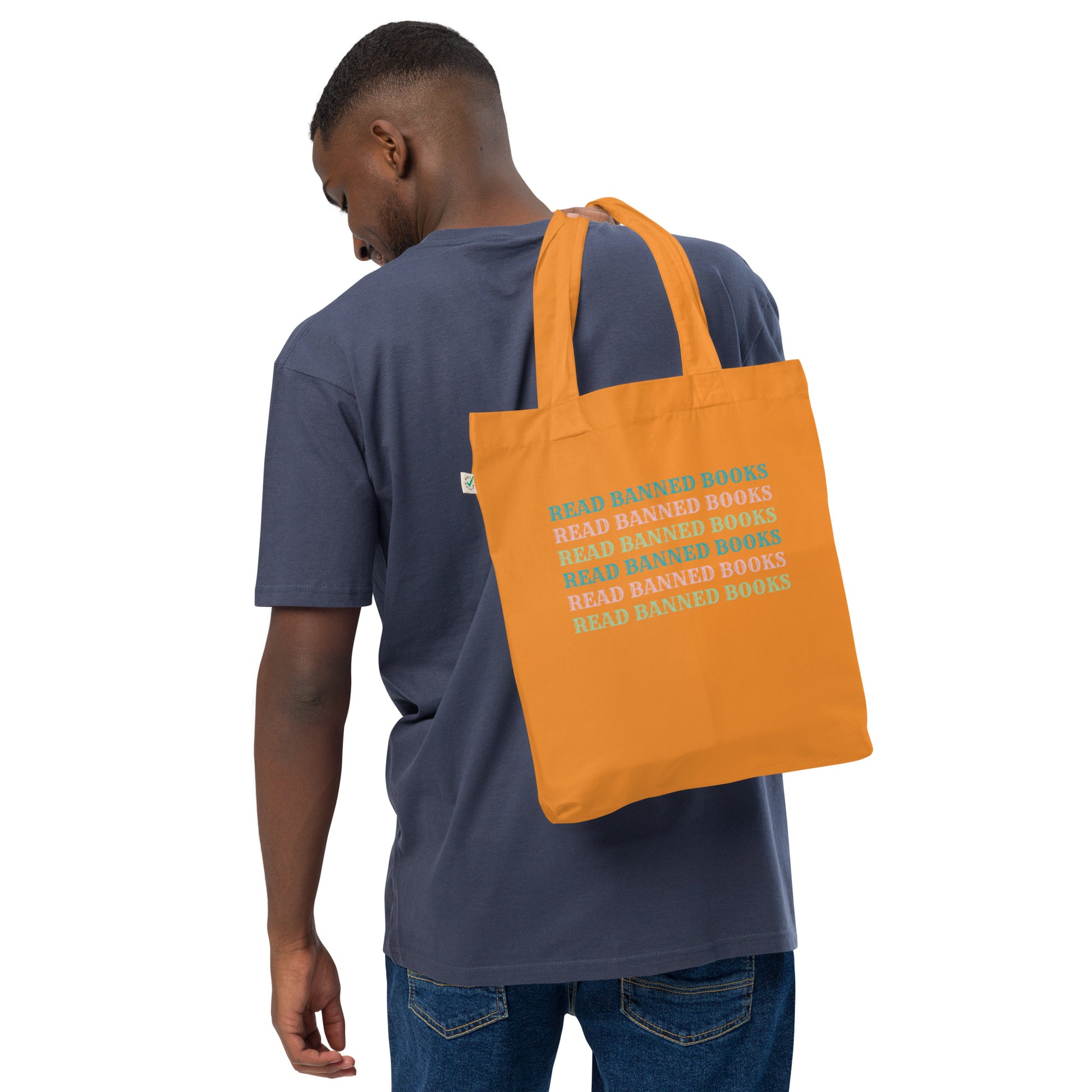 Read Banned Books Organic Fashion Tote Bag - The Spinster Librarian Shop