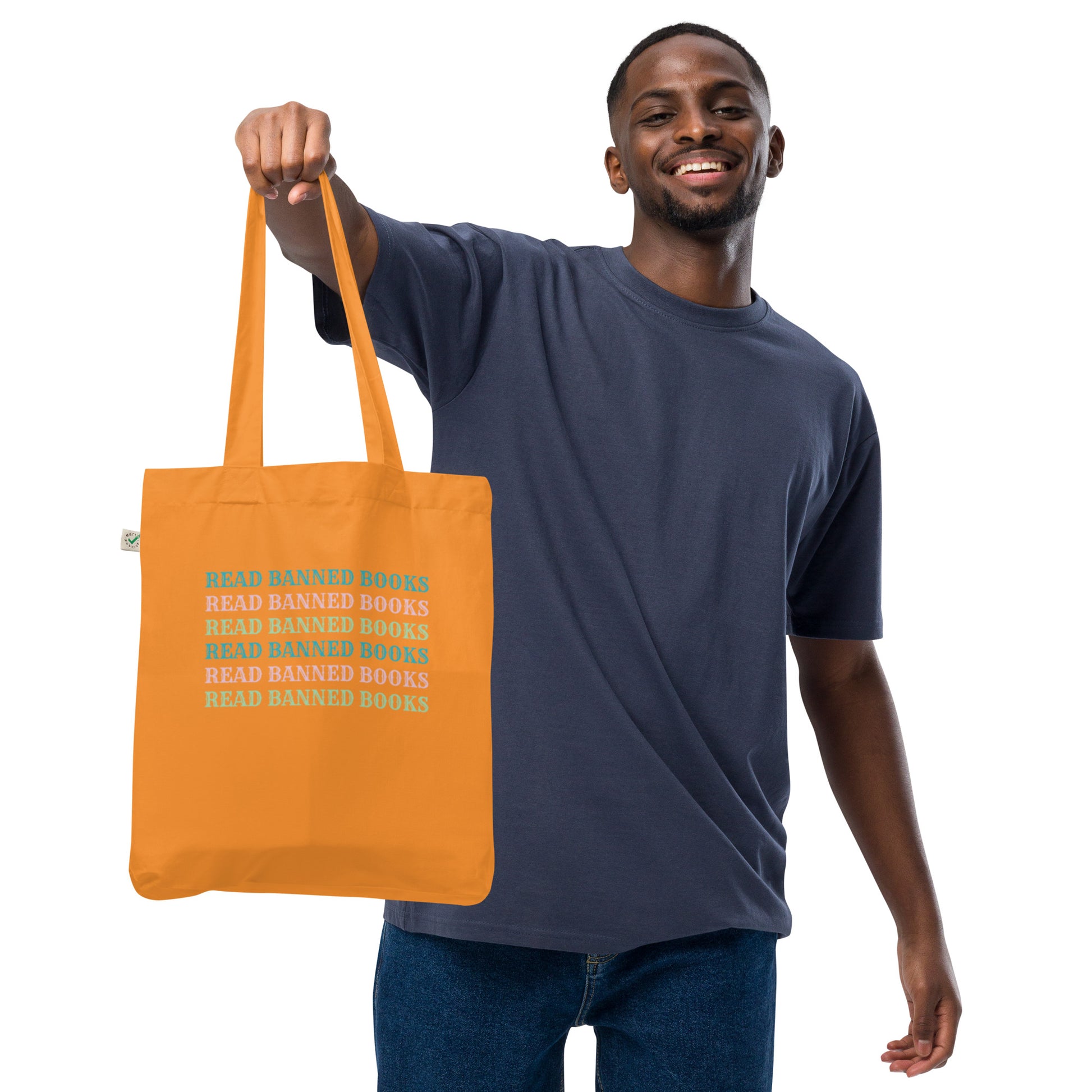 Read Banned Books Organic Fashion Tote Bag - The Spinster Librarian Shop